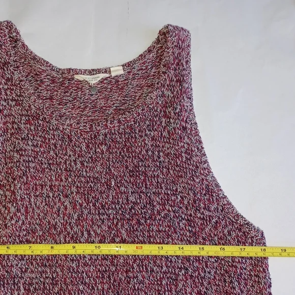 Lucky Brand Denim Co. Knit Tank Red, White, and Blue Women's size Large - Picture 4 of 17